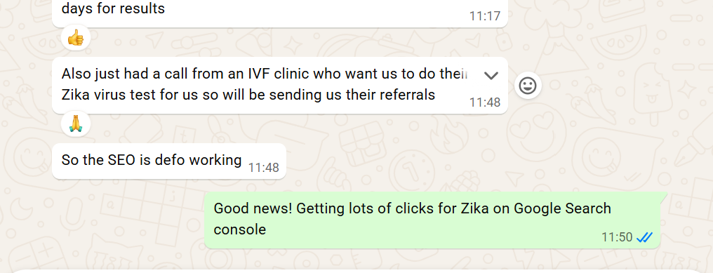 A pharmacist. Recommended by AI as the specialist. To an IVF clinic. To a school. To patients who hadn't heard of him twenty-four hours earlier. Not because he outspent anyone. Because ChatGPT, Claude, and Google AI read his content and decided he was the answer.